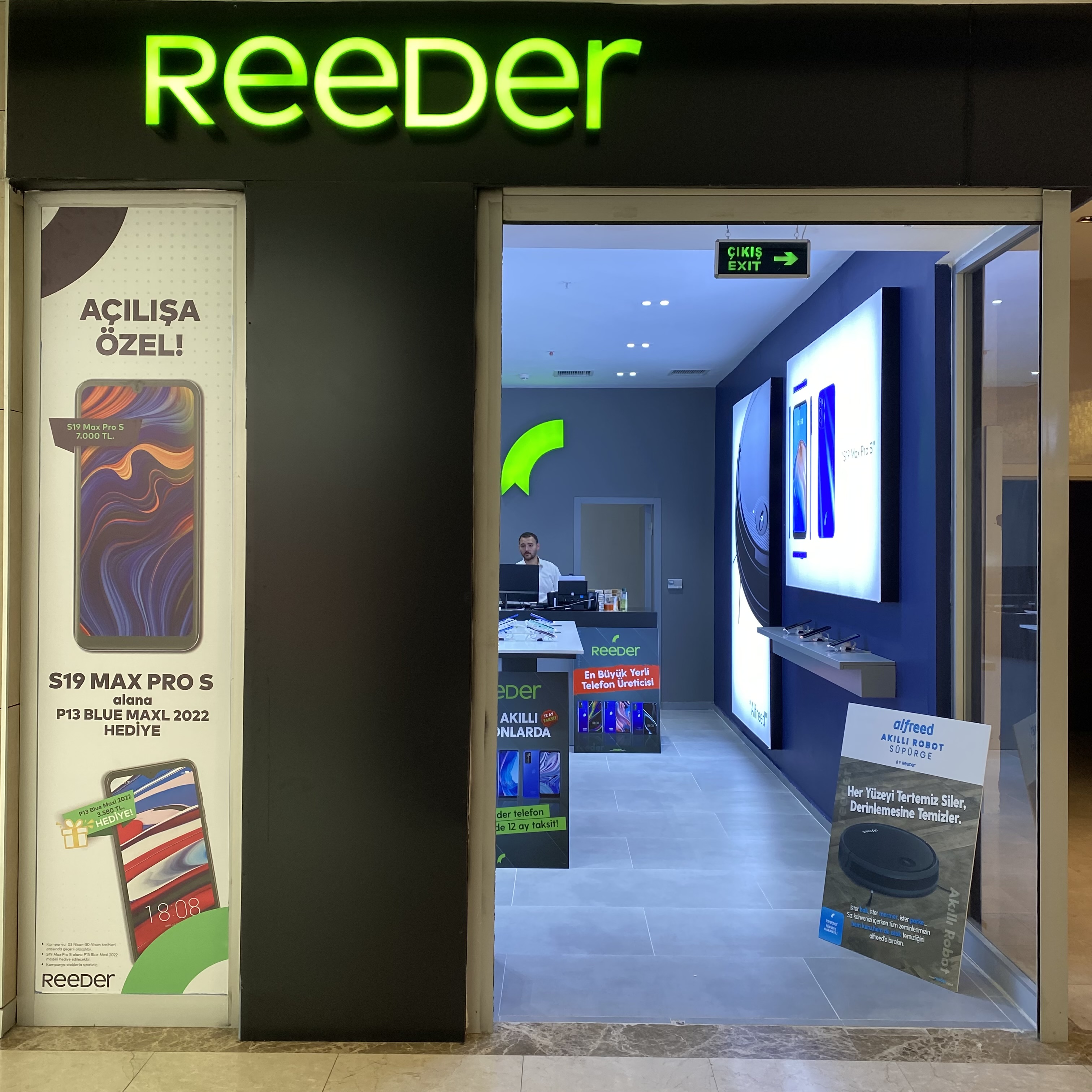 REEDER AÇILDI